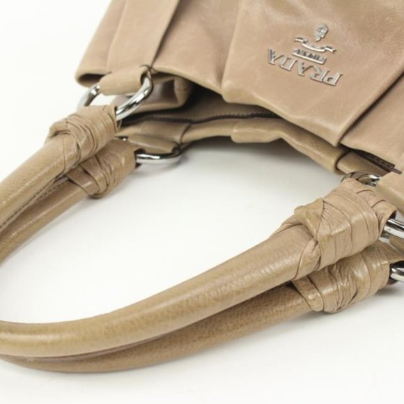 Prada Vitello Sfumato Hobo Neutral Gradient Hobo 85p33s - Picture 6 of 12